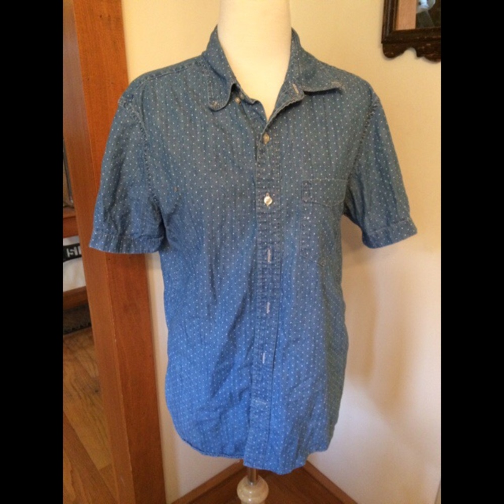 American Eagle Denim Button Down - image 1